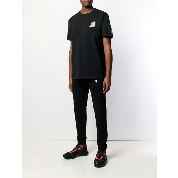 MSRP$ 435 AUTHENTIC Marcelo Burlon County of Milan TaperedPants, XL, Black
